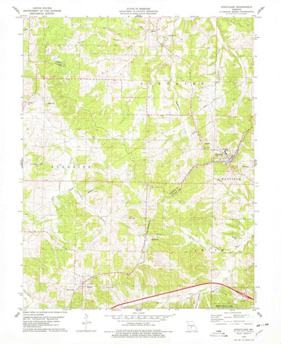 United States Geological Survey Stoutland, MO (1978, 24000-Scale) digital map