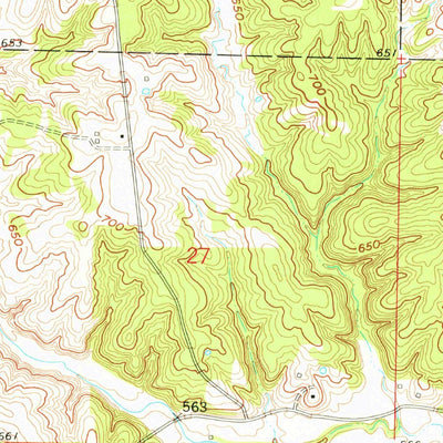 United States Geological Survey Stoutsville, MO (1960, 24000-Scale) digital map