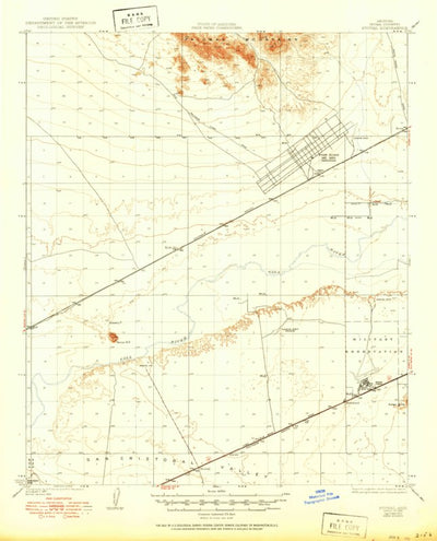 United States Geological Survey Stoval, AZ (1930, 62500-Scale) digital map
