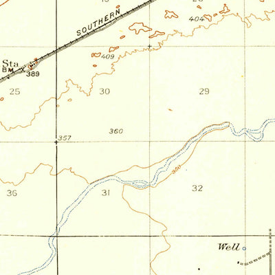 United States Geological Survey Stoval, AZ (1930, 62500-Scale) digital map