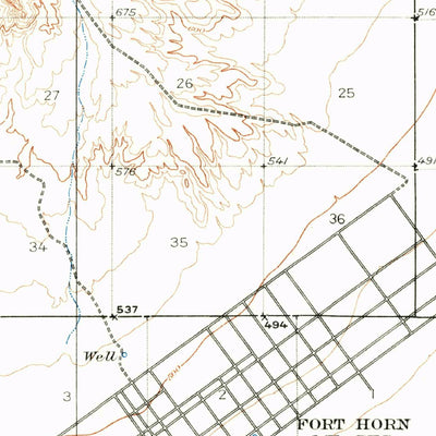 United States Geological Survey Stoval, AZ (1950, 62500-Scale) digital map