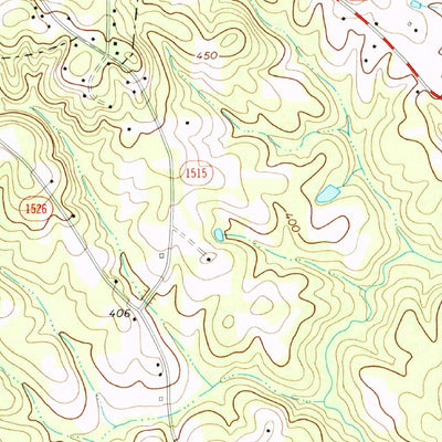 United States Geological Survey Stovall, NC (1981, 24000-Scale) digital map