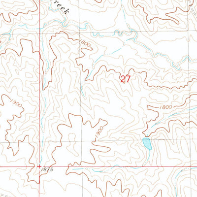 United States Geological Survey Stove Creek, SD (1981, 24000-Scale) digital map