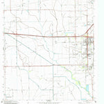 United States Geological Survey Stowell, TX (1993, 24000-Scale) digital map