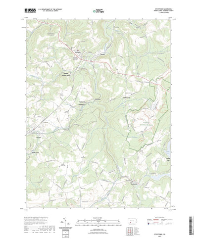 United States Geological Survey Stoystown, PA (2023, 24000-Scale) digital map