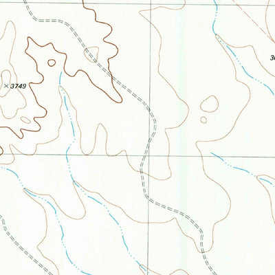 United States Geological Survey Straddlebug Mountain, TX (1983, 24000-Scale) digital map