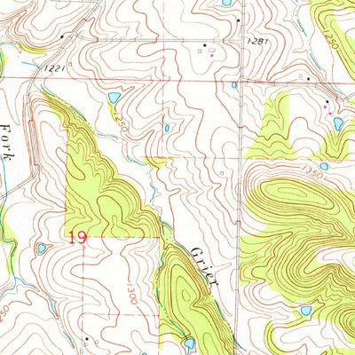 United States Geological Survey Strafford, MO (1970, 24000-Scale) digital map