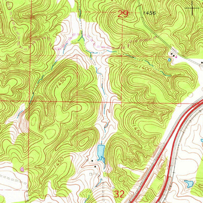 United States Geological Survey Strafford, MO (1970, 24000-Scale) digital map