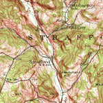 United States Geological Survey Strafford, VT (1944, 62500-Scale) digital map
