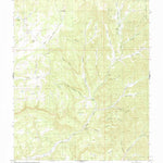 United States Geological Survey Straight Canyon, UT (1980, 24000-Scale) digital map