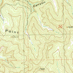 United States Geological Survey Straight Canyon, UT (1980, 24000-Scale) digital map