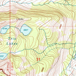 United States Geological Survey Straight Peak, MT-ID (1999, 24000-Scale) digital map