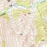 United States Geological Survey Straight Peak, MT-ID (1999, 24000-Scale) digital map
