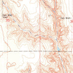 United States Geological Survey Straight SW, OK (1967, 24000-Scale) digital map