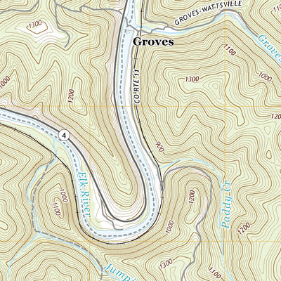 United States Geological Survey Strange Creek, WV (2019, 24000-Scale) digital map