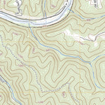 United States Geological Survey Strange Creek, WV (2023, 24000-Scale) digital map