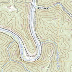 United States Geological Survey Strange Creek, WV (2023, 24000-Scale) digital map