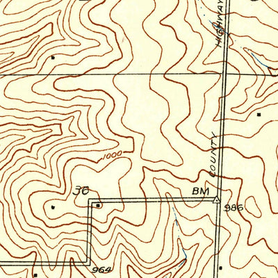 United States Geological Survey Strasburg, MO (1934, 24000-Scale) digital map