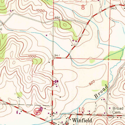United States Geological Survey Strasburg, OH (1961, 24000-Scale) digital map