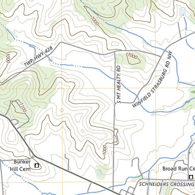 United States Geological Survey Strasburg, OH (2023, 24000-Scale) digital map