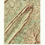 United States Geological Survey Strasburg, VA (1947, 62500-Scale) digital map
