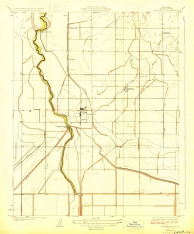 United States Geological Survey Stratford, CA (1929, 31680-Scale) digital map