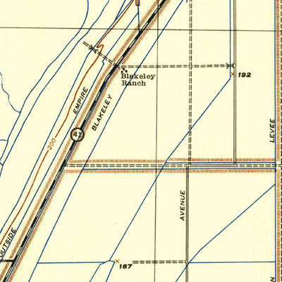 United States Geological Survey Stratford, CA (1943, 62500-Scale) digital map