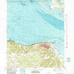 United States Geological Survey Stratford Hall, VA-MD (1968, 24000-Scale) digital map