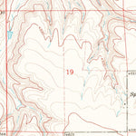 United States Geological Survey Stratford Hill, MT (1967, 24000-Scale) digital map