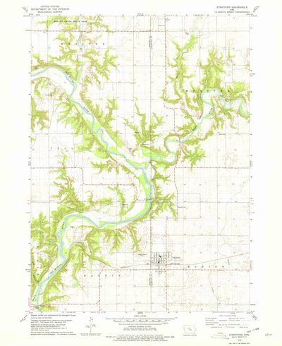 United States Geological Survey Stratford, IA (1978, 24000-Scale) digital map