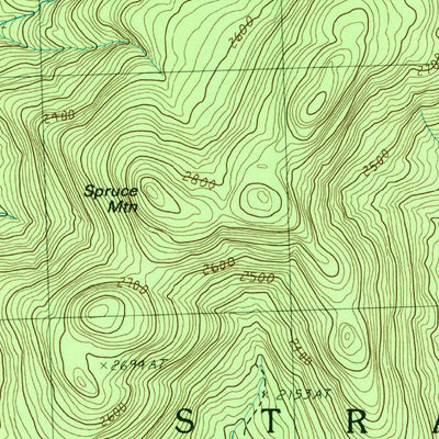 United States Geological Survey Stratford, NH-VT (1988, 24000-Scale) digital map