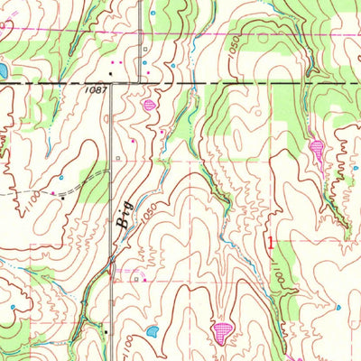 United States Geological Survey Stratford, OK (1967, 24000-Scale) digital map
