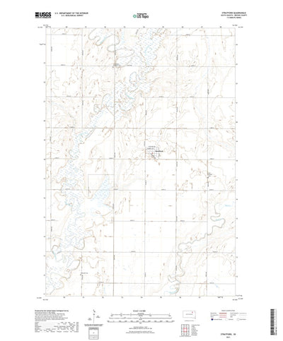 United States Geological Survey Stratford, SD (2021, 24000-Scale) digital map