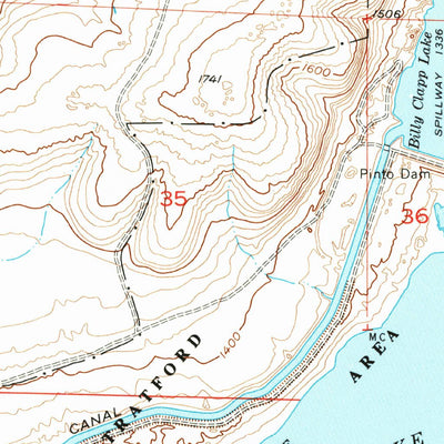 United States Geological Survey Stratford, WA (1956, 24000-Scale) digital map