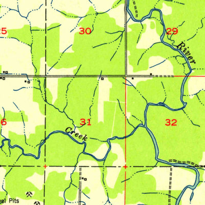 United States Geological Survey Stratford, WI (1953, 48000-Scale) digital map