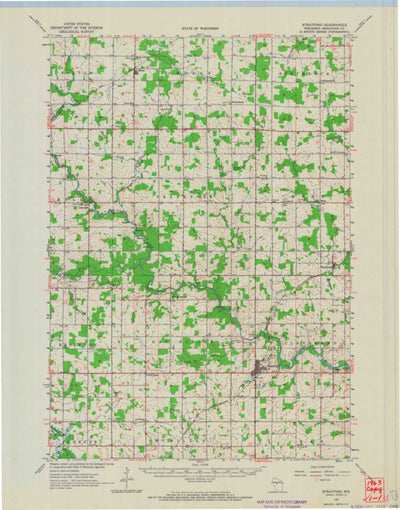 United States Geological Survey Stratford, WI (1963, 62500-Scale) digital map