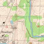 United States Geological Survey Stratford, WI (1981, 24000-Scale) digital map