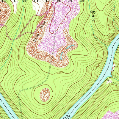 United States Geological Survey Strattanville, PA (1968, 24000-Scale) digital map