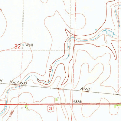 United States Geological Survey Stratton, CO (1969, 24000-Scale) digital map