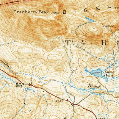 United States Geological Survey Stratton, ME (1932, 62500-Scale) digital map