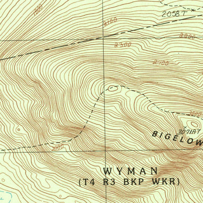 United States Geological Survey Stratton, ME (1997, 24000-Scale) digital map