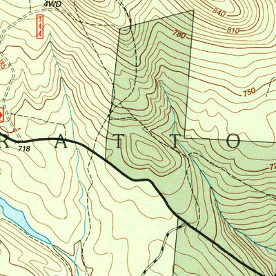 United States Geological Survey Stratton Mountain, VT (1997, 24000-Scale) digital map