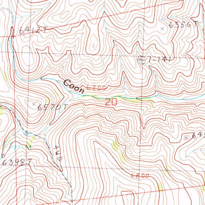 United States Geological Survey Stratton Spring, NV-ID (1989, 24000-Scale) digital map