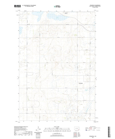 United States Geological Survey Straubville, ND (2020, 24000-Scale) digital map