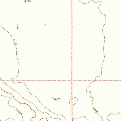 United States Geological Survey Strauss, NM-TX (1955, 24000-Scale) digital map