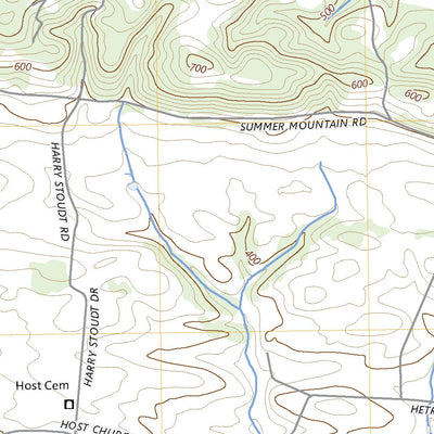United States Geological Survey Strausstown, PA (2023, 24000-Scale) digital map