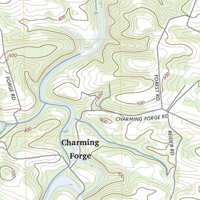 United States Geological Survey Strausstown, PA (2023, 24000-Scale) digital map