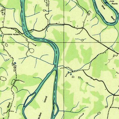 United States Geological Survey Straw Plains, TN (1935, 48000-Scale) digital map