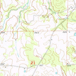 United States Geological Survey Strawberry, AR (1955, 24000-Scale) digital map