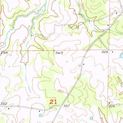 United States Geological Survey Strawberry, AR (1955, 24000-Scale) digital map